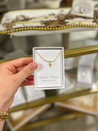Cross Pearl Necklace for Every Occasion