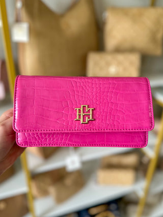 Hot Pink EC Brynleigh Clutch Crossbody | Caroline Hill
