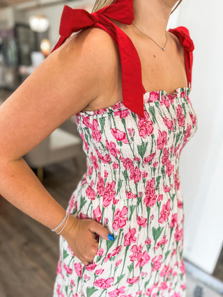 Pink Garden Gala Maxi Dress