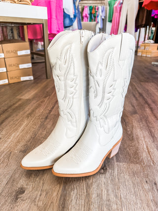 Dixie Delight Cream Boots