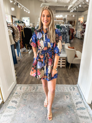 Evening In Eden Mini Dress