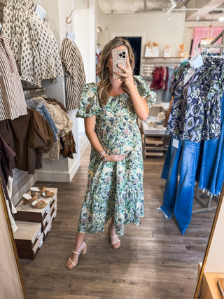 The Petal & Vine Midi Dress