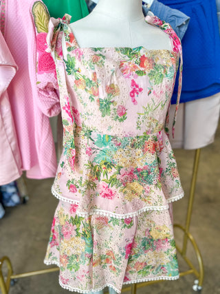 Springtime Sweetheart Pink Mini Dress