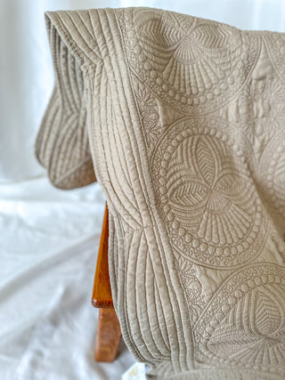 Khaki Baby Quilt
