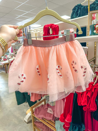 Christmas Candy Canes Tutu Skirt