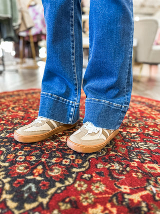 Elise High Rise Dark Wash Bootcut Jeans