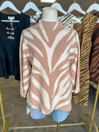 Ecru Effortlessly Wild Sweater