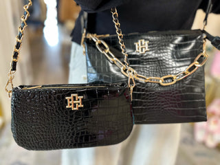 Black Patent Livi Crossbody