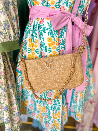 Natural Lattice Livi Crossbody | Caroline Hil