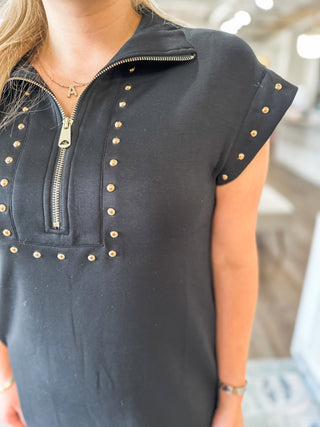 Black All Set Mini Dress