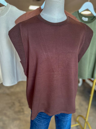 The Brown Simple & Styled Top