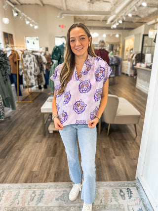 Tiger Time Short Sleeve TOP
