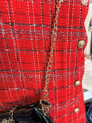 Black Patent Livi Crossbody