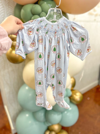 Baby Loren Christmas Footies