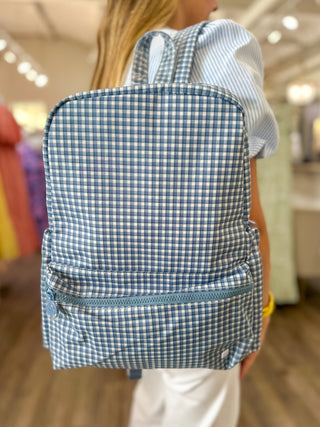 TRVL Indigo Rodeo Check Backpacker