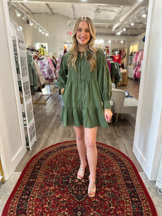 The Moss Meadow Mini Dress