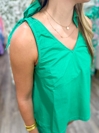 The Green Weekend Away Shorts Set