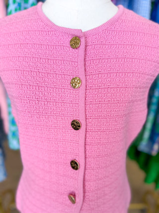 Pink Sweet Escape Knit Skirt SET