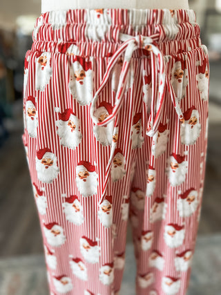 Red Annie Vintage Santa Long Sleeve/Pajama Pants Set