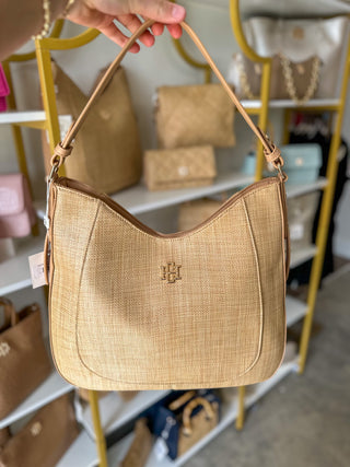 Natural Hadlee Hobo Bag | Caroline Hill