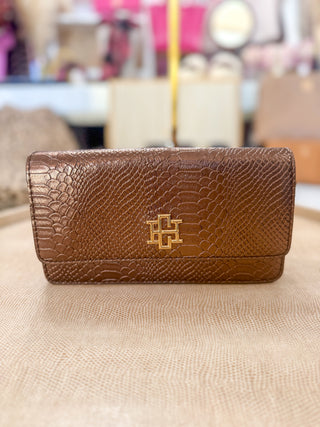 Bronze ES Brynleigh Clutch Crossbody | Caroline Hill