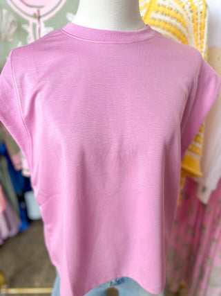 The Light Pink Simple & Styled Top