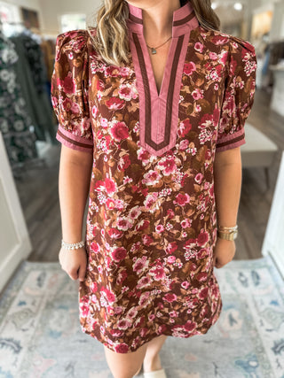 Wildberry Fields Mini Dress