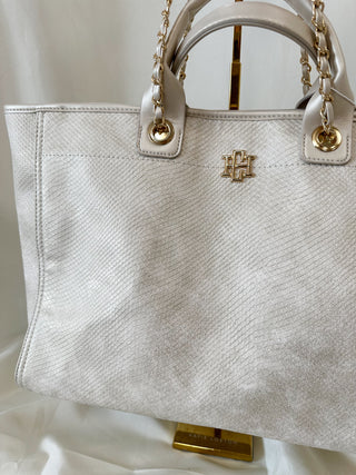 Melissa Shimmer Champagne Tote Bag