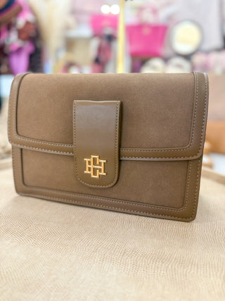 Latte S Collins Crossbody | Caroline Hill