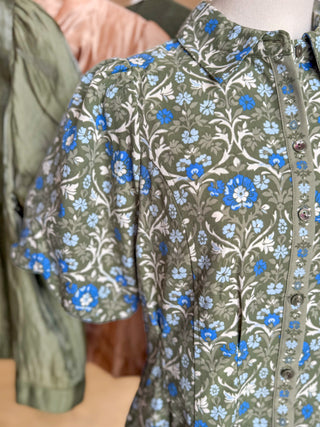 Ashdown Abbey Olive Rory Mini Dress