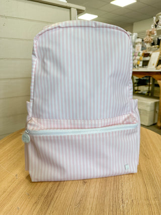 TRVL Pink Pimlico Stripe Backpacker