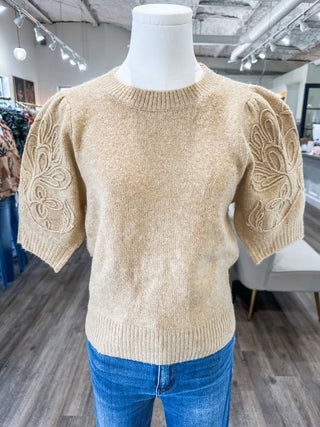 Butter Textured Threads Sweater Top