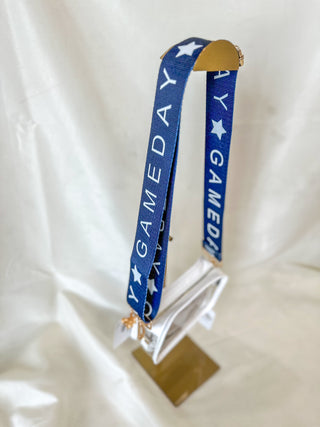 Navy Gameday Girl Bag Strap