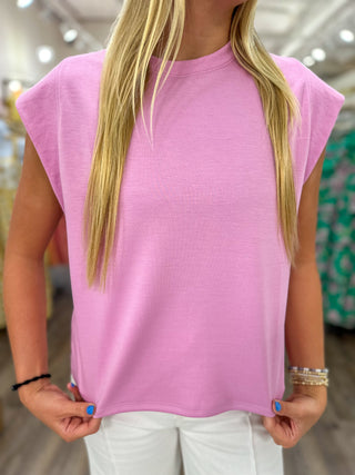 The Light Pink Simple & Styled Top
