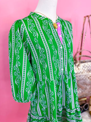 Riley Garden Lace Mini Dress