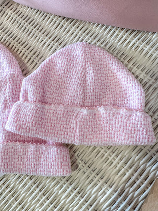 Pink Paty Pal Knit Saylor Cap