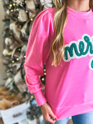Kelly Merry Pink Sweatshirt