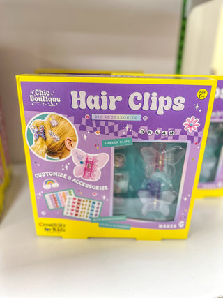 Customizable DIY Hair Clips