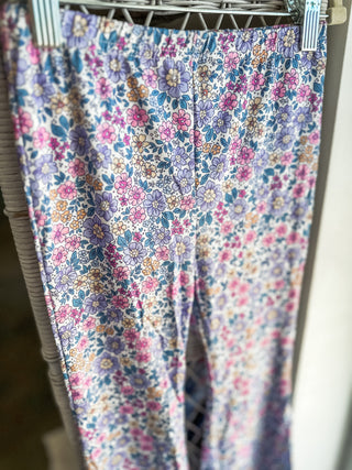 Trick or Treat Gingham & Floral Bell Bottoms Set