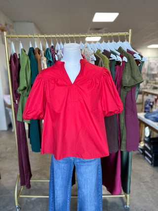 The Rust Soft Grace Short Sleeve Top