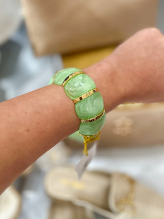 Lime Talia Bangle Bracelet