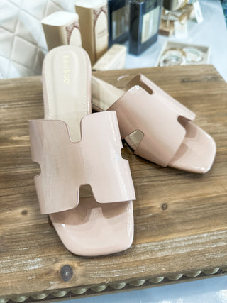 Nude Airy-50 Slip On Sandal
