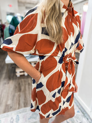 The Bold Moves Mini Dress