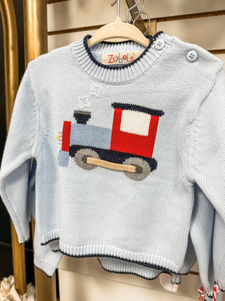 Choo Choo Train Knit Sweater