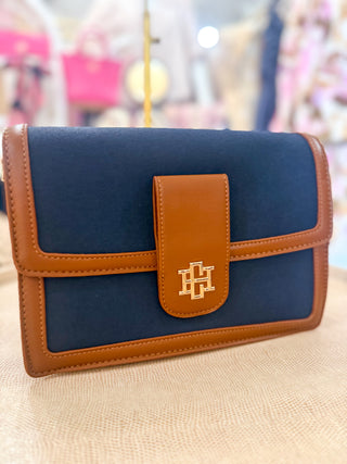 Navy S Collins Crossbody | Caroline Hill