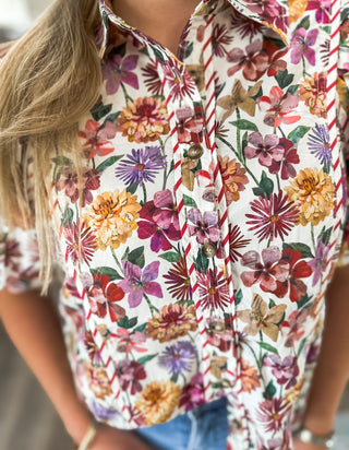 The Sunday Market Floral Top