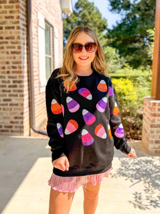 Candy Corn Queen Sweatshirt