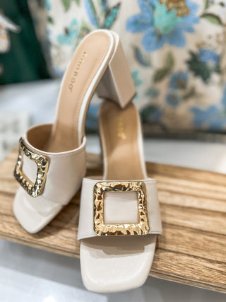 Ivory Lauren Kickback 21 Slip On Heel