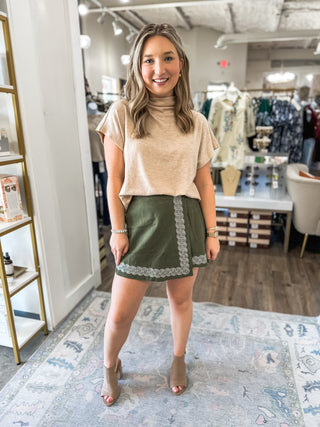 Fern & Flair Wrap Skort