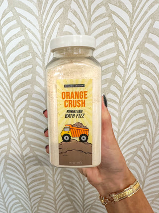 Orange Crush Bubbling Bath Fizz